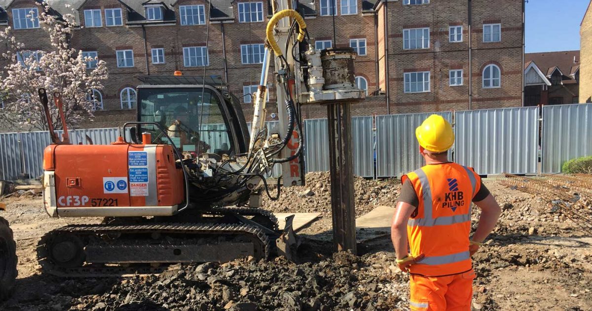 Mini Piling London Company, KHB Piling